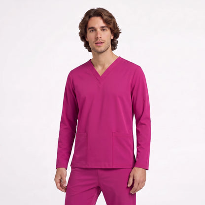 Top Manga Larga Hombre | 2 Pockets