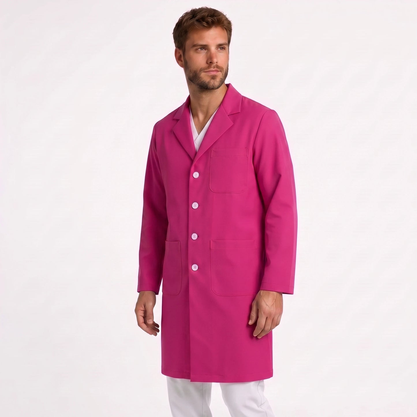 Bata Larga Essential Hombre | 3 Pockets