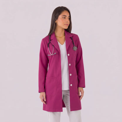 Bata Corta Essential Mujer | 3 Pockets