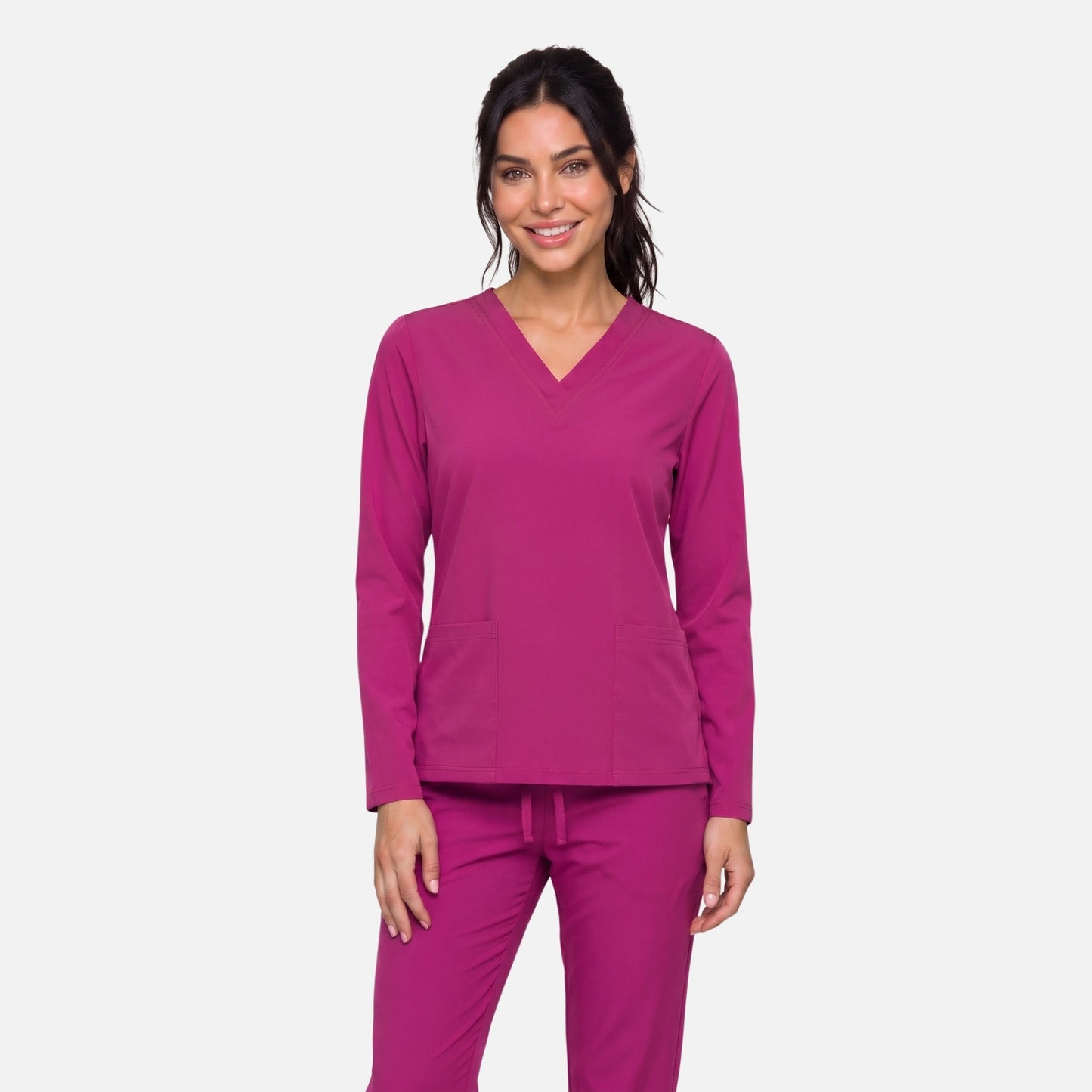 Top Manga Larga Mujer | 2 Pockets