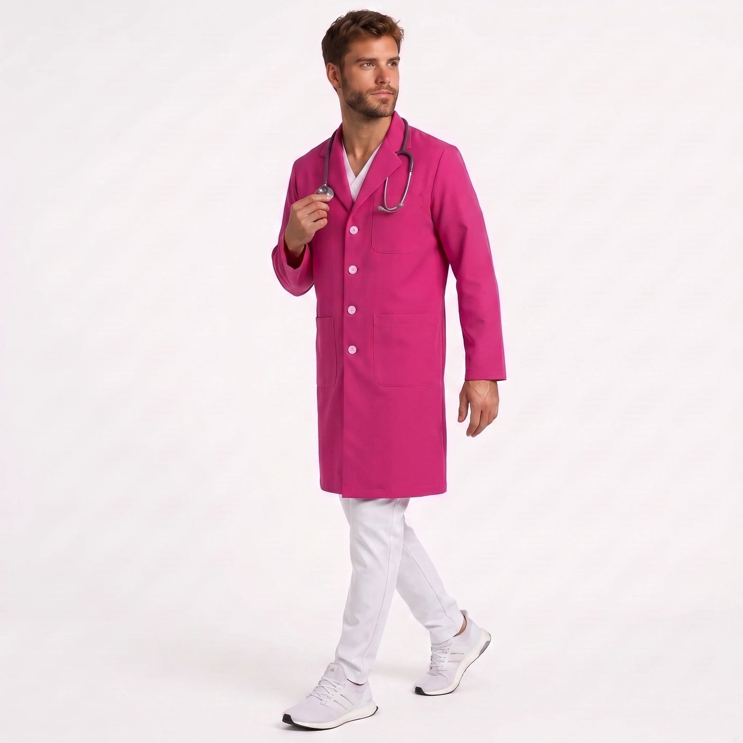 Bata Larga Essential Hombre | 3 Pockets
