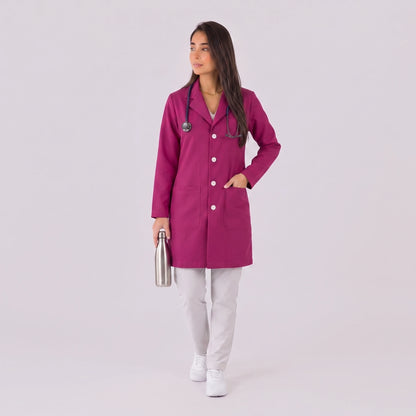 Bata Corta Essential Mujer | 3 Pockets