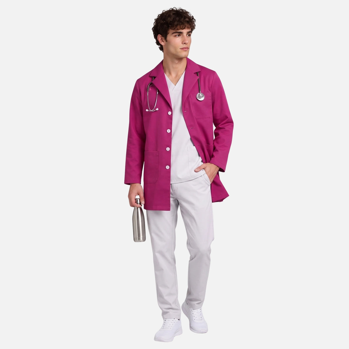 Bata Corta Essential Hombre | 3 Pockets