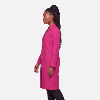 Bata Larga Essential Mujer | 3 Pockets