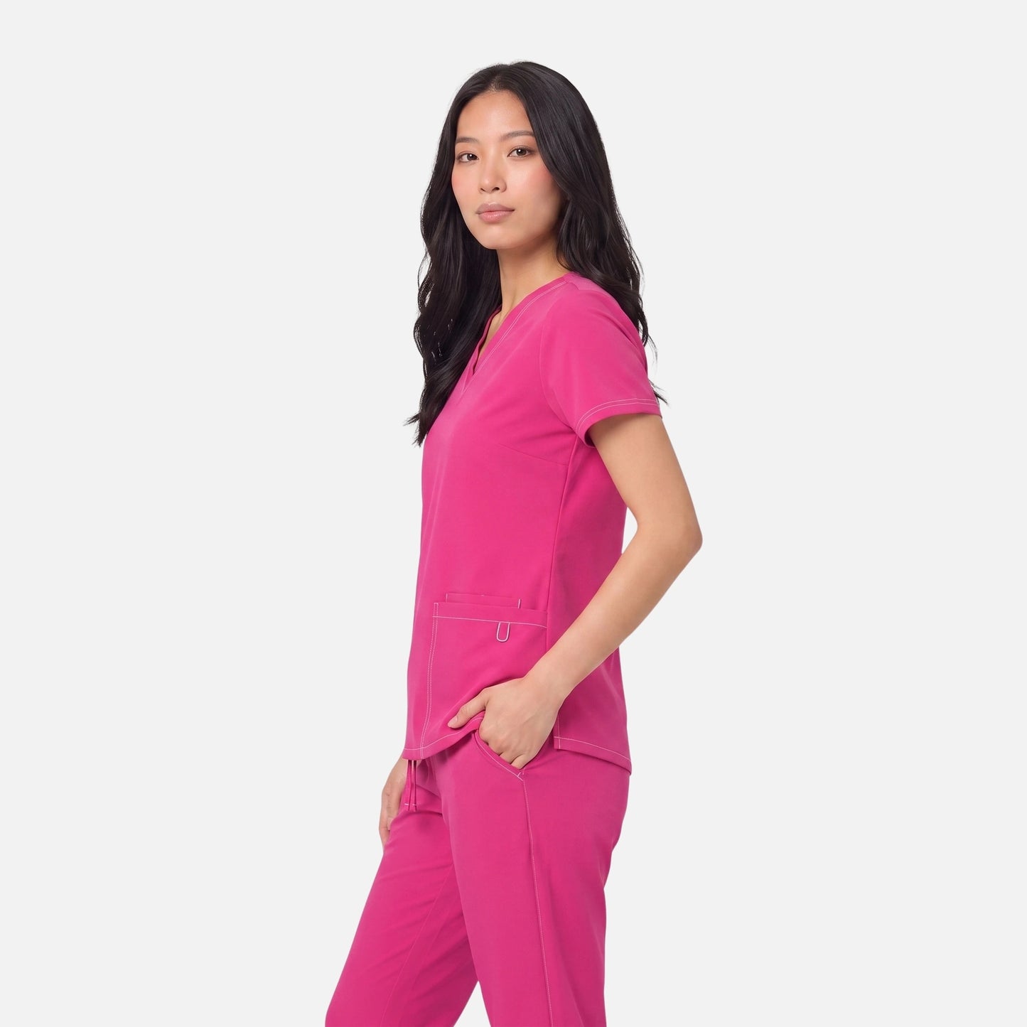 Top Pespunte Mujer | 3 Pockets