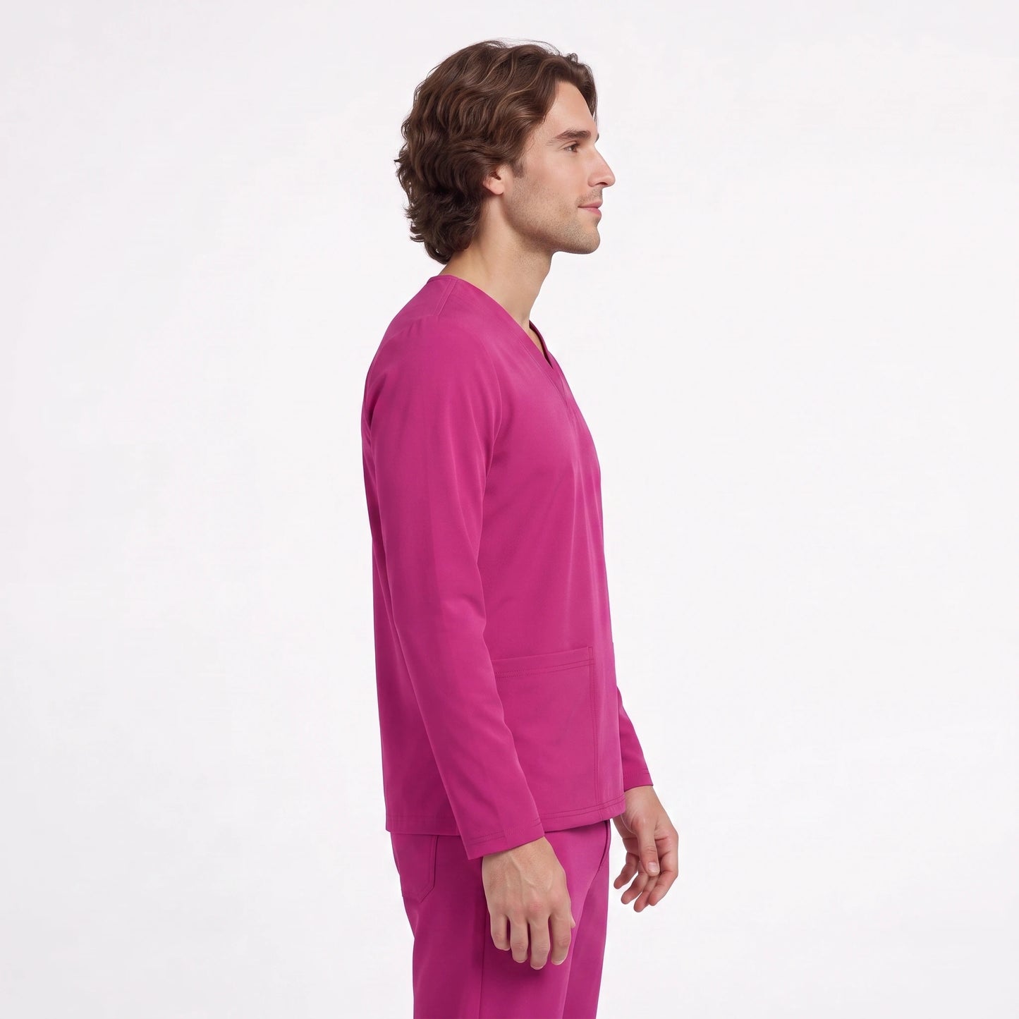 Top Manga Larga Hombre | 2 Pockets