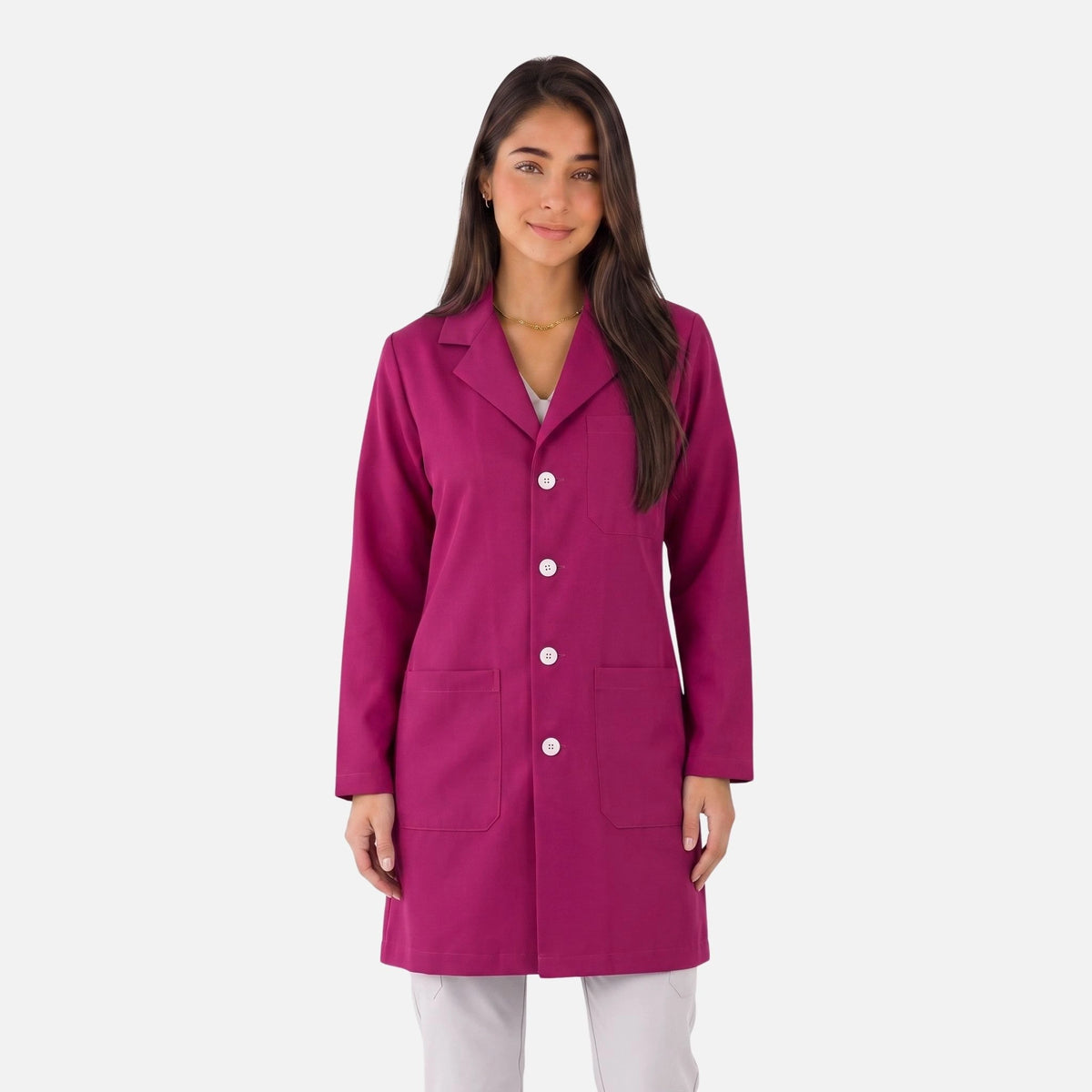 Bata Corta Essential Mujer | 3 Pockets