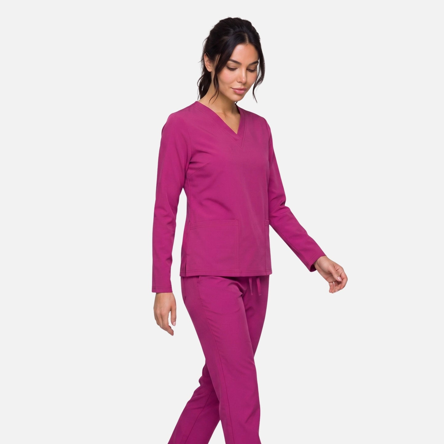 Top Manga Larga Mujer | 2 Pockets