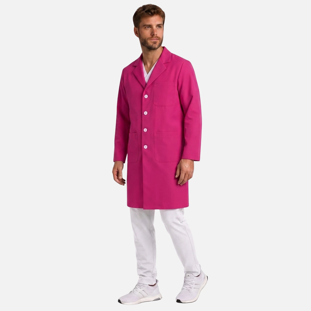 Bata Larga Essential Hombre | 3 Pockets