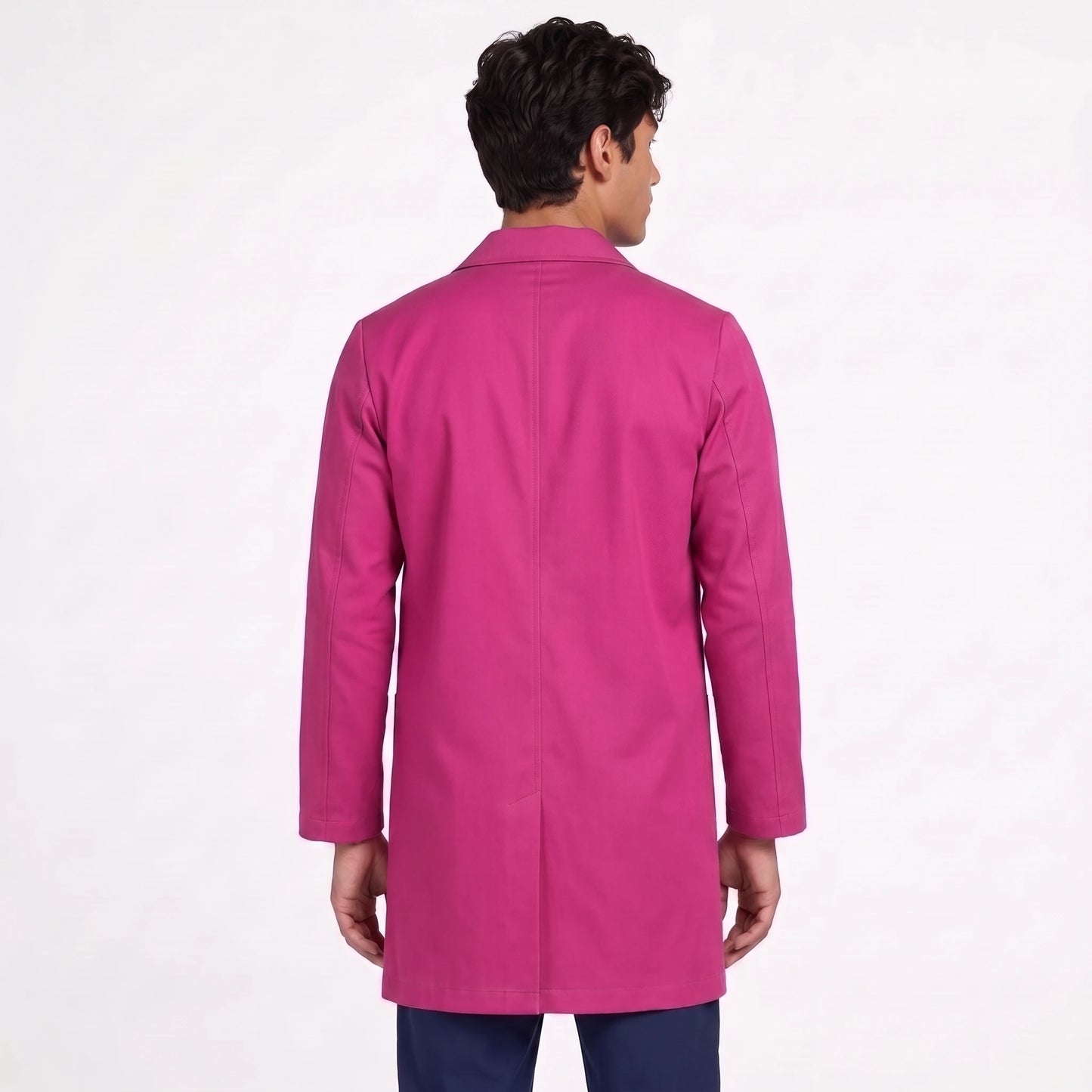 Bata Corta Pespunte Hombre | 3 Pockets