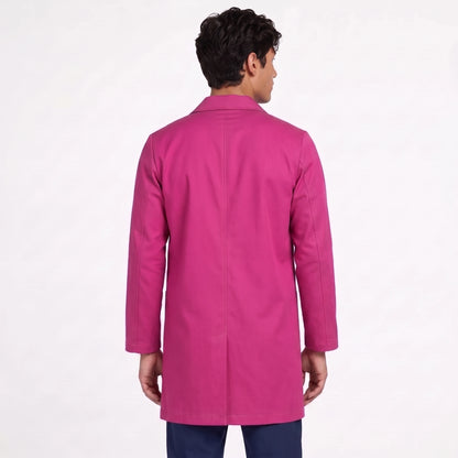Bata Corta Pespunte Hombre | 3 Pockets