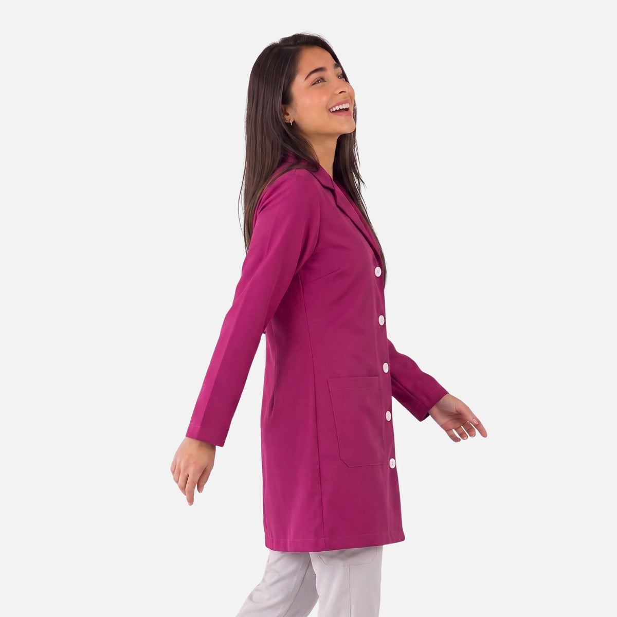 Bata Corta Essential Mujer | 3 Pockets