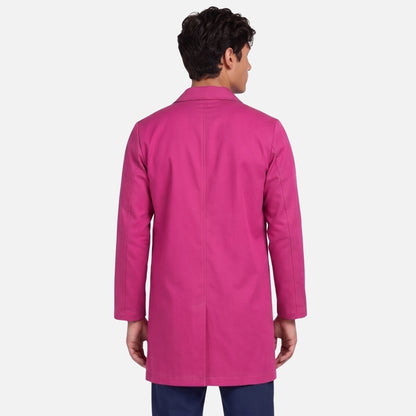 Bata Corta Pespunte Hombre | 3 Pockets