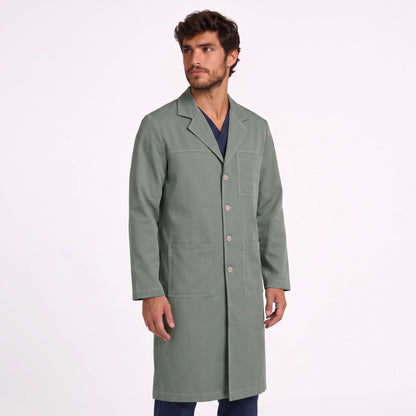 Bata Larga Pespunte Hombre | 3 Pockets