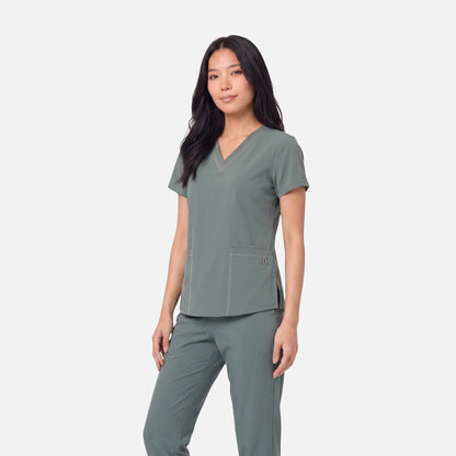 Top Pespunte Mujer | 3 Pockets