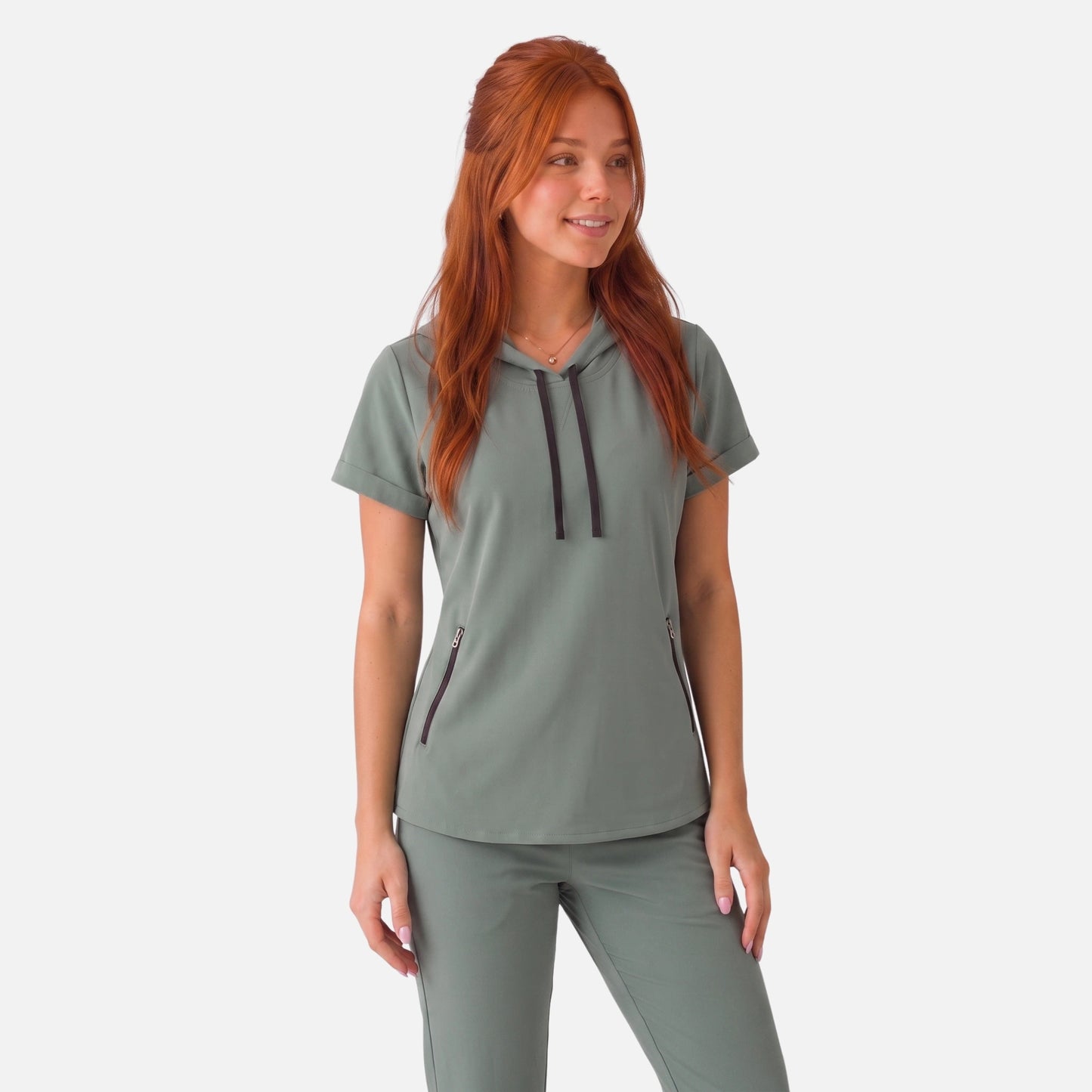 Top Hoodie Mujer | 2 Pockets