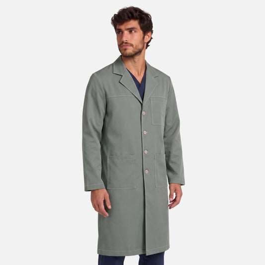 Bata Larga Pespunte Hombre | 3 Pockets