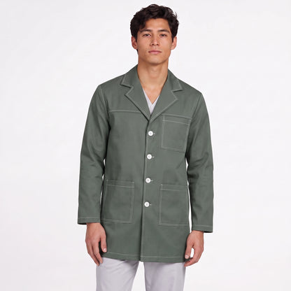 Bata Corta Pespunte Hombre | 3 Pockets