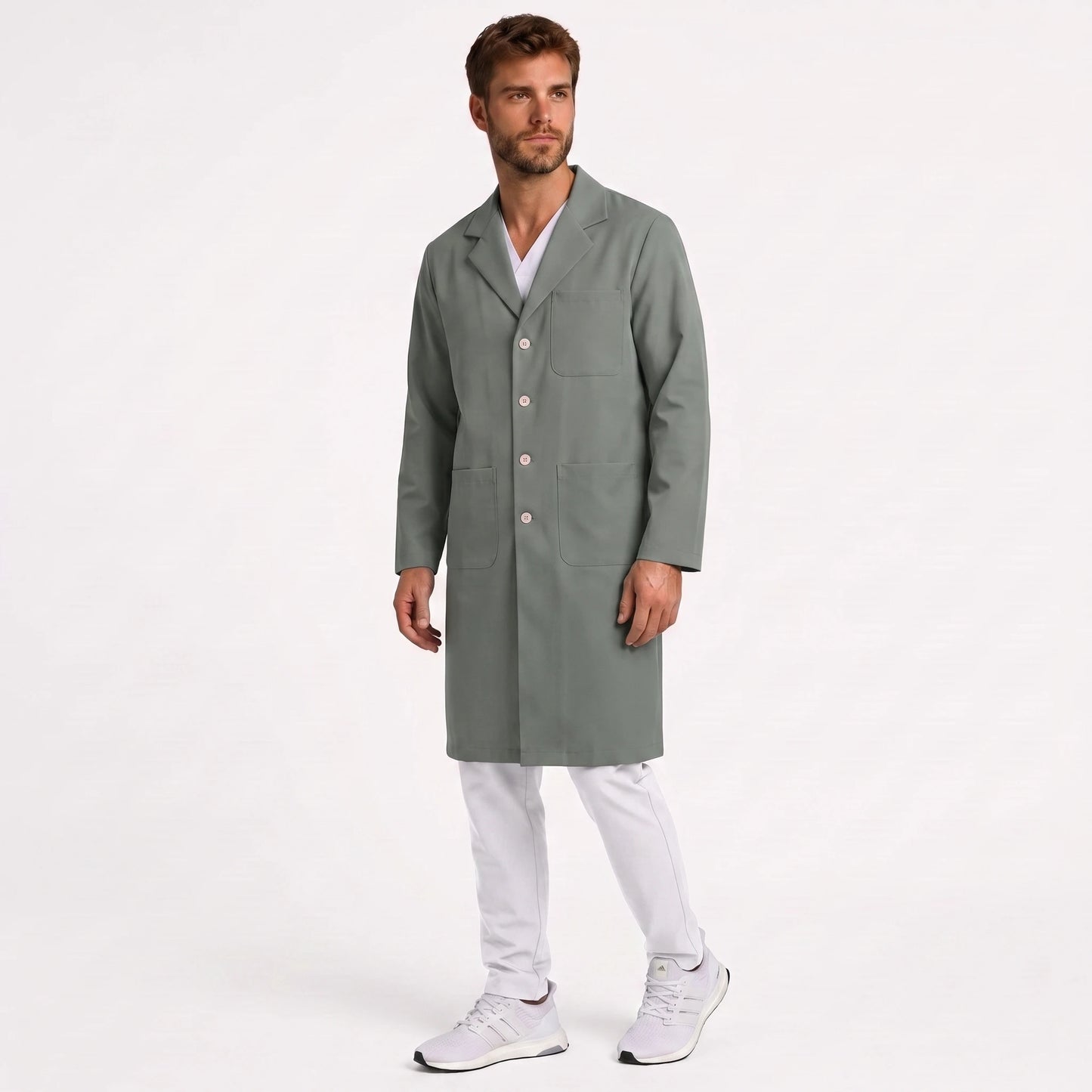 Bata Larga Essential Hombre | 3 Pockets