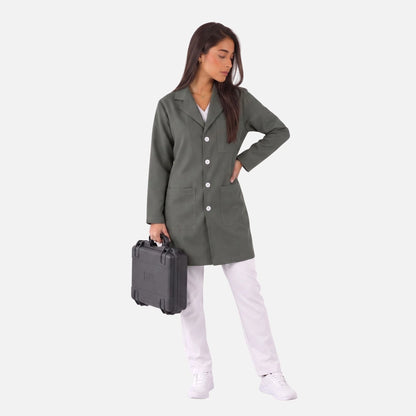 Bata Corta Essential Mujer | 3 Pockets
