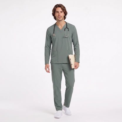 Top Manga Larga Hombre | 2 Pockets
