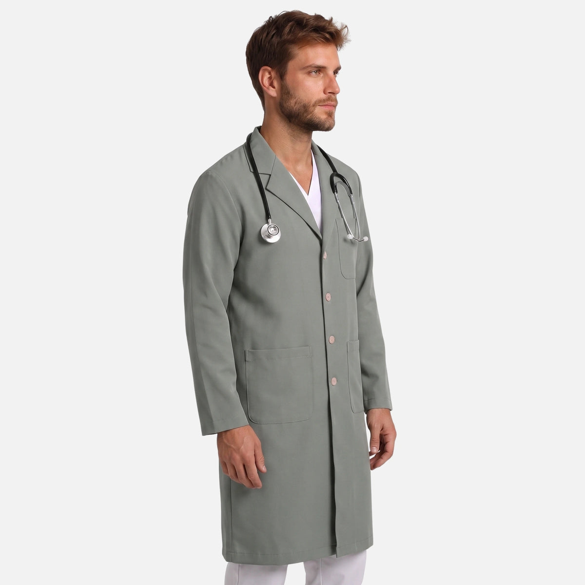 Bata Larga Essential Hombre | 3 Pockets