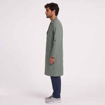 Bata Larga Pespunte Hombre | 3 Pockets