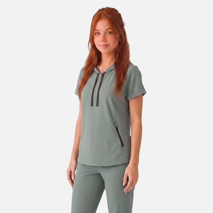 Top Hoodie Mujer | 2 Pockets