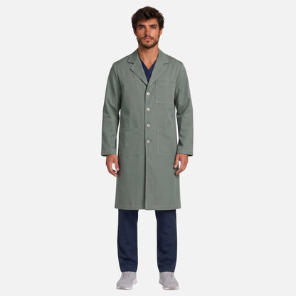 Bata Larga Pespunte Hombre | 3 Pockets