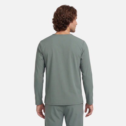 Top Manga Larga Hombre | 2 Pockets