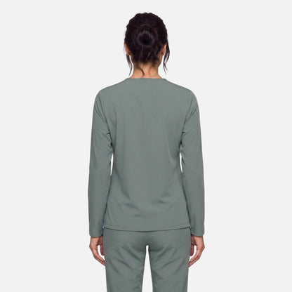 Top Manga Larga Mujer | 2 Pockets