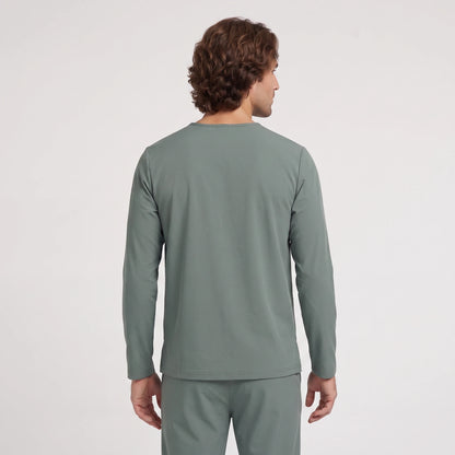 Top Manga Larga Hombre | 2 Pockets