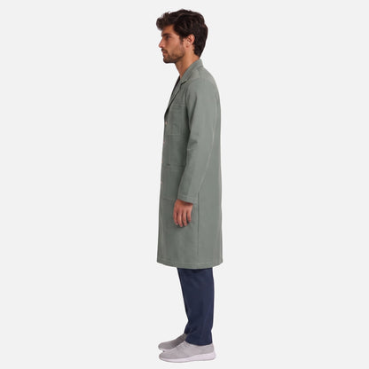 Bata Larga Pespunte Hombre | 3 Pockets