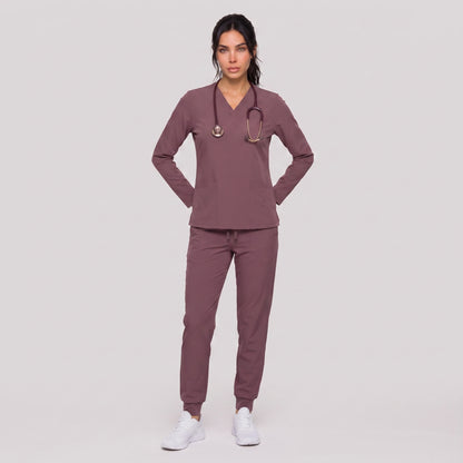 Top Manga Larga Mujer | 2 Pockets
