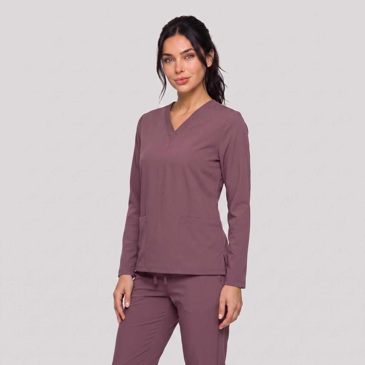 Top Manga Larga Mujer | 2 Pockets