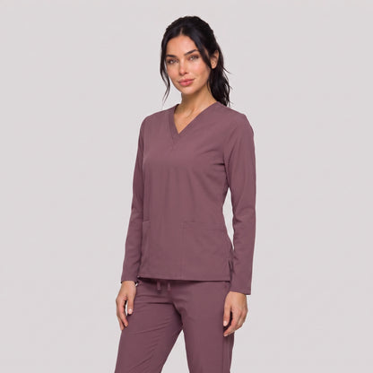 Top Manga Larga Mujer | 2 Pockets