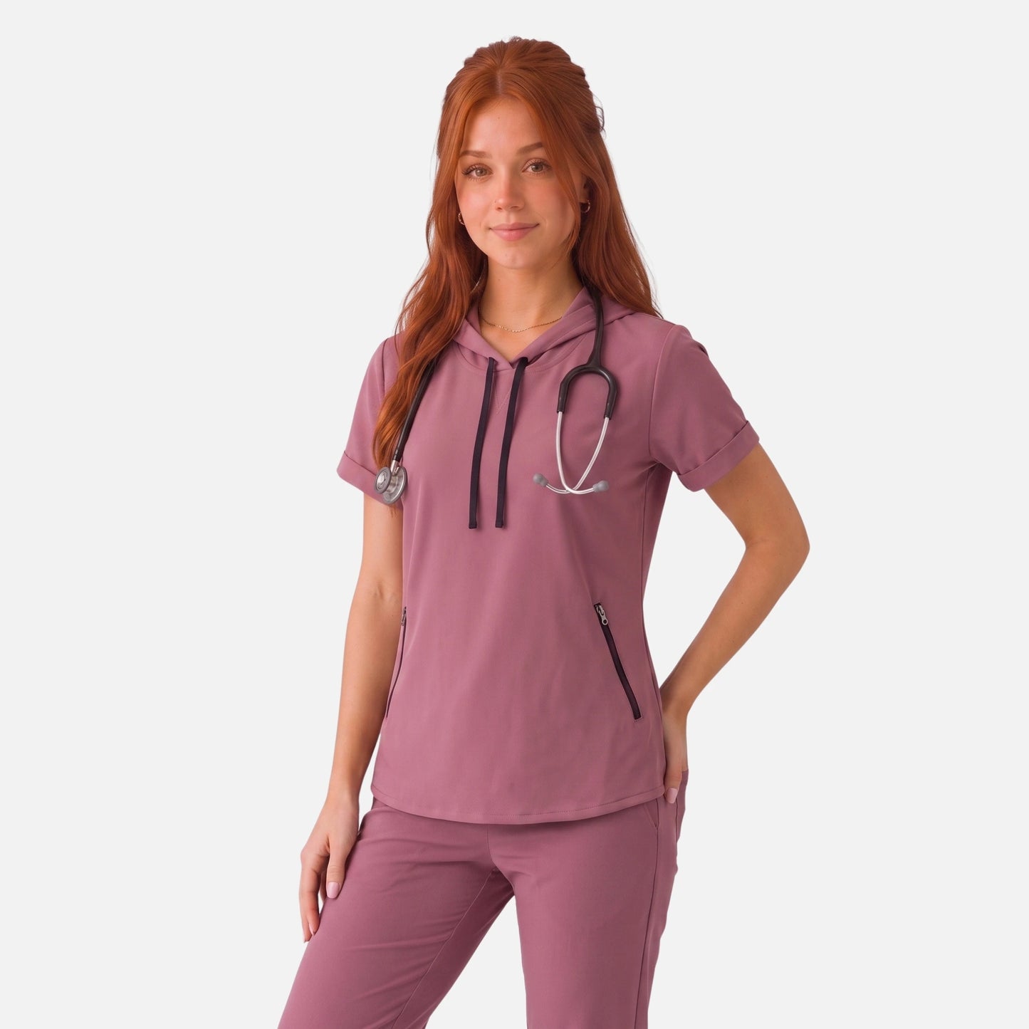 Top Hoodie Mujer | 2 Pockets