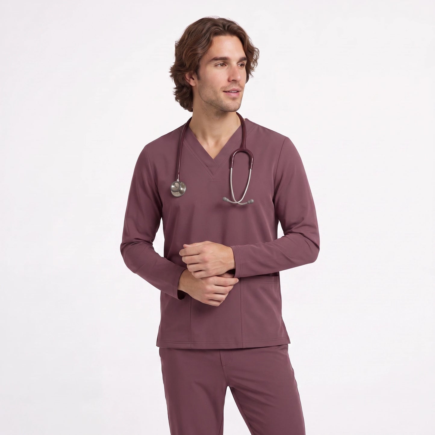 Top Manga Larga Hombre | 2 Pockets