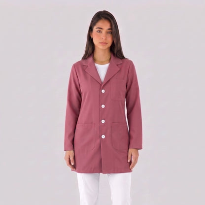 Bata Corta Essential Mujer | 3 Pockets