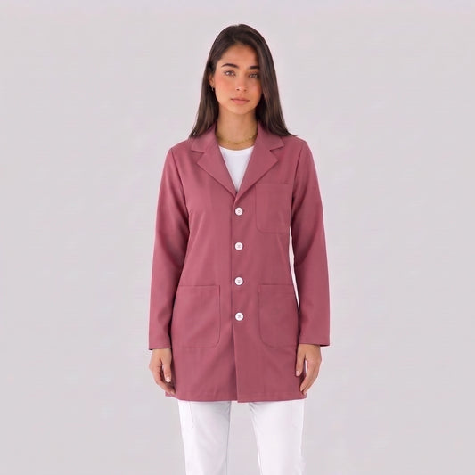 Bata Corta Essential Mujer | 3 Pockets