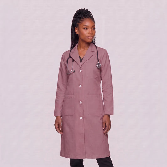 Bata Larga Essential Mujer | 3 Pockets