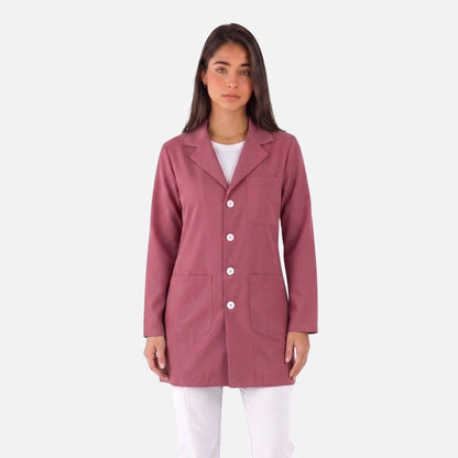 Bata Corta Essential Mujer | 3 Pockets