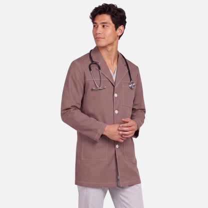 Bata Corta Pespunte Hombre | 3 Pockets