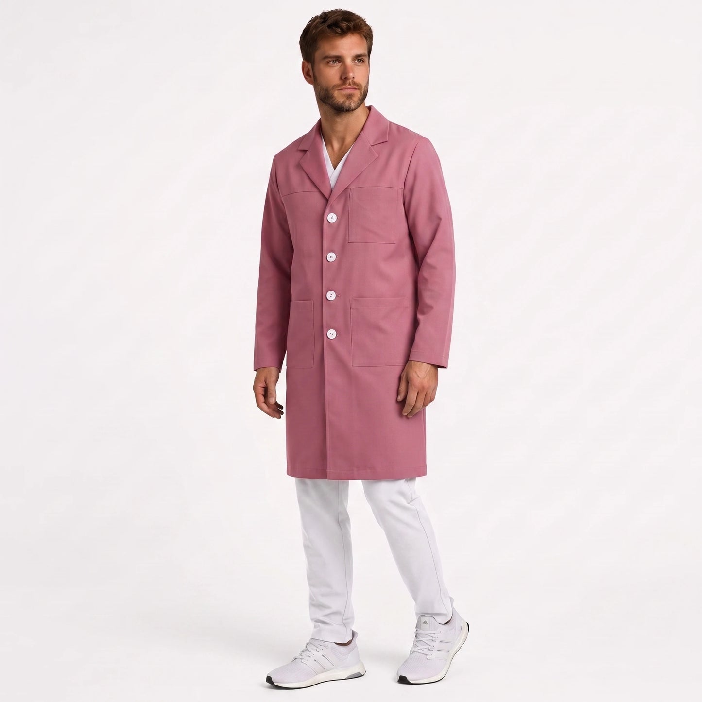 Bata Larga Essential Hombre | 3 Pockets