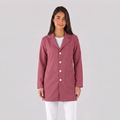 Bata Corta Essential Mujer | 3 Pockets