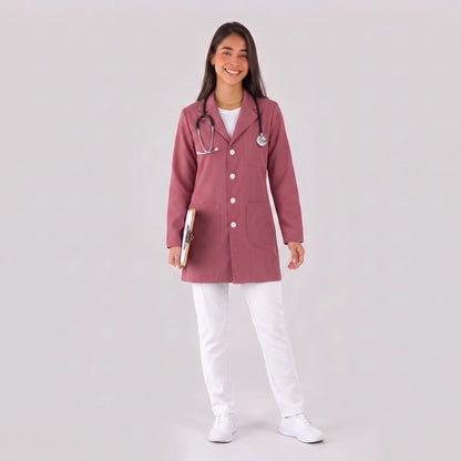 Bata Corta Essential Mujer | 3 Pockets