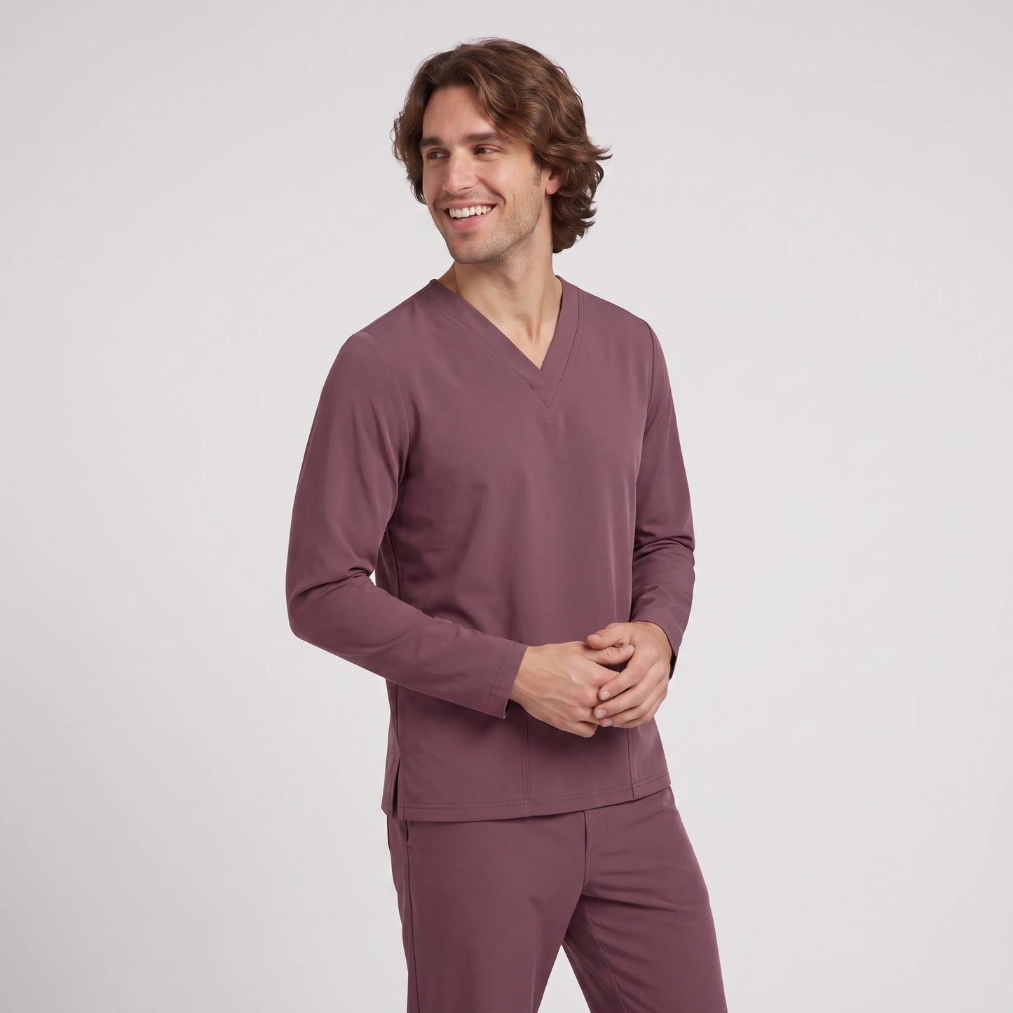 Top Manga Larga Hombre | 2 Pockets