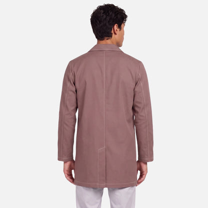 Bata Corta Pespunte Hombre | 3 Pockets