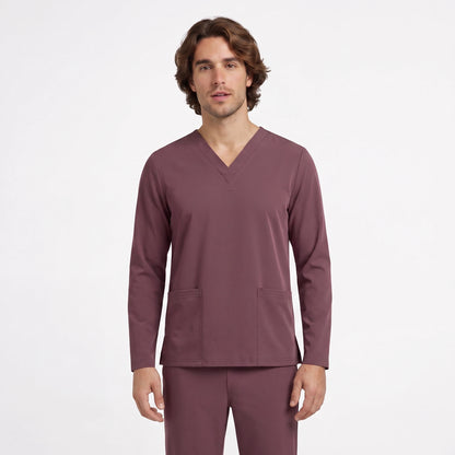 Top Manga Larga Hombre | 2 Pockets
