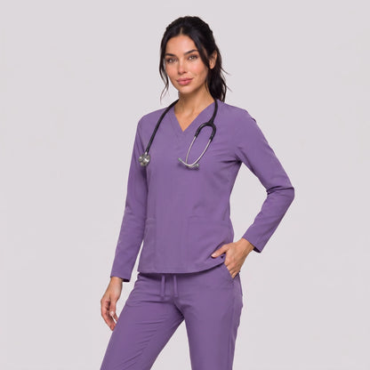 Top Manga Larga Mujer | 2 Pockets
